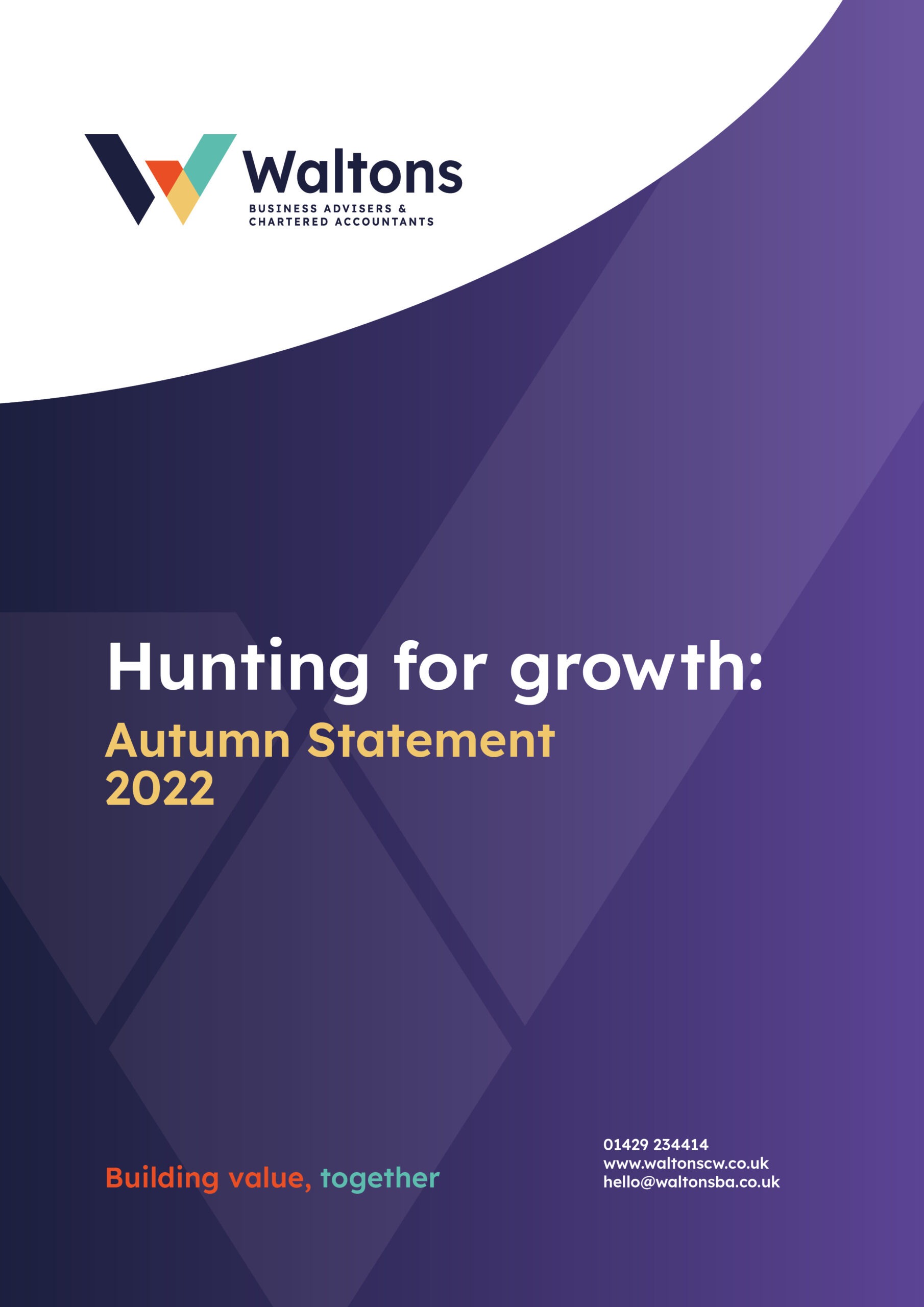 Autumn Statement 2022 cover